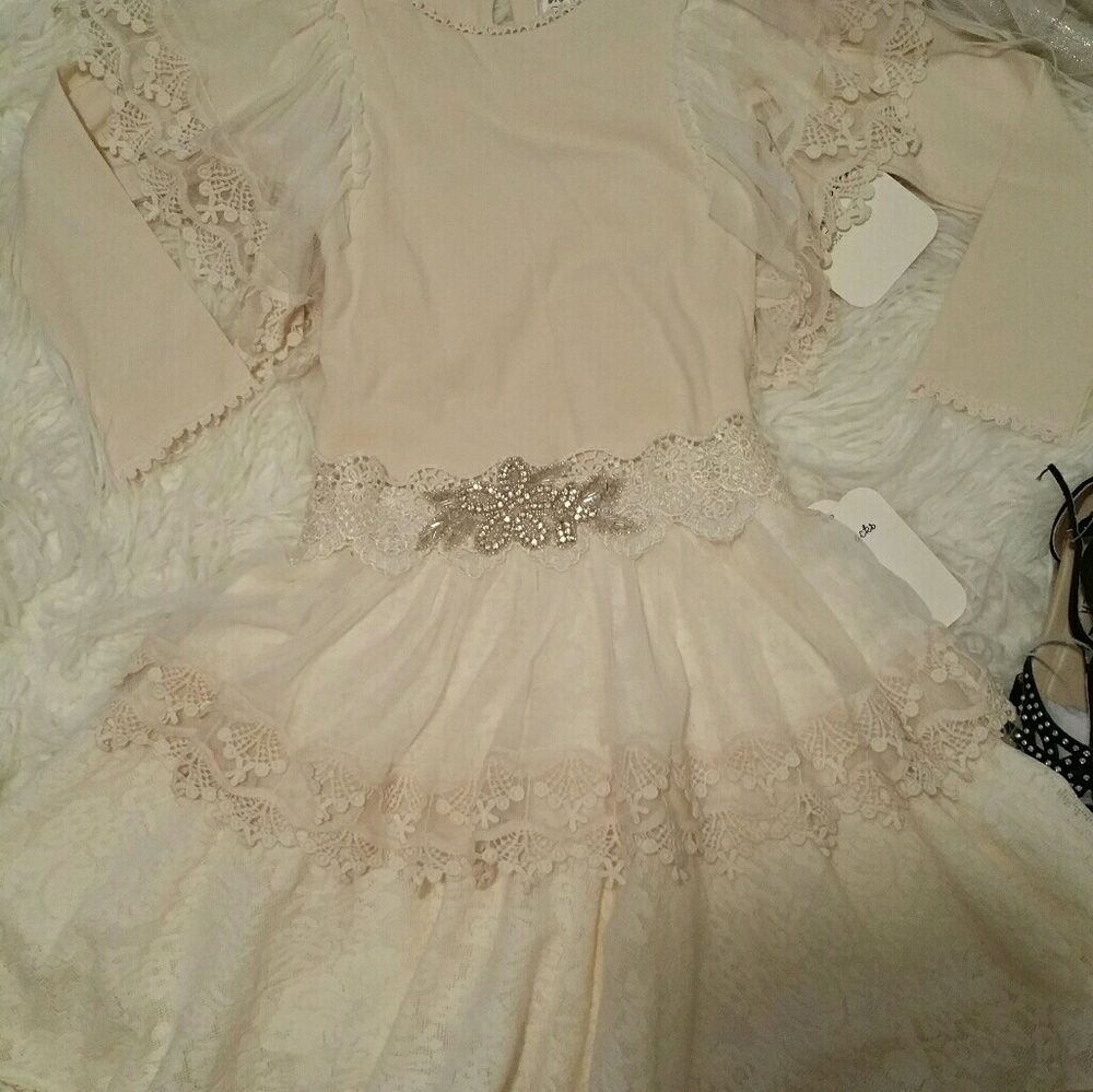 Frilly Frocks sz7 Nwt